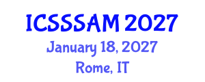 International Conference on Solid-State Sensors, Actuators and Microsystems (ICSSSAM) January 18, 2027 - Rome, Italy International Conference on Solid-State Sensors, Actuators and Microsystems (ICSSSAM) January 18, 2027 - Rome, Italy