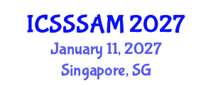 International Conference on Solid-State Sensors, Actuators and Microsystems (ICSSSAM) January 11, 2027 - Singapore, Singapore International Conference on Solid-State Sensors, Actuators and Microsystems (ICSSSAM) January 11, 2027 - Singapore, Singapore