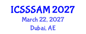 International Conference on Solid-State Sensors, Actuators and Microsystems (ICSSSAM) March 22, 2027 - Dubai, United Arab Emirates International Conference on Solid-State Sensors, Actuators and Microsystems (ICSSSAM) March 22, 2027 - Dubai, United Arab Emirates