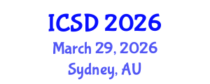 International Conference on Space Debris (ICSD) March 29, 2026 - Sydney, Australia