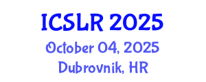International Conference on Space Law and Resources (ICSLR) October 04, 2025 - Dubrovnik, Croatia