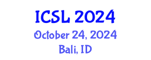 International Conference on Space Law (ICSL) October 24, 2024 - Bali, Indonesia