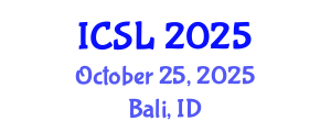 International Conference on Space Law (ICSL) October 25, 2025 - Bali, Indonesia