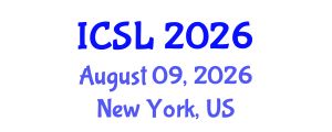 International Conference on Space Law (ICSL) August 09, 2026 - New York, United States