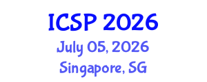 International Conference on Space Propulsion (ICSP) July 05, 2026 - Singapore, Singapore International Conference on Space Propulsion (ICSP) July 05, 2026 - Singapore, Singapore