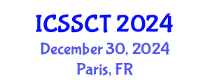 International Conference on Space Science and Communication Technology (ICSSCT) December 30, 2024 - Paris, France