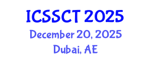 International Conference on Space Science and Communication Technology (ICSSCT) December 20, 2025 - Dubai, United Arab Emirates