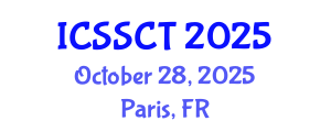 International Conference on Space Science and Communication Technology (ICSSCT) October 28, 2025 - Paris, France