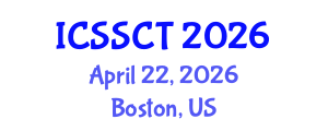 International Conference on Space Science and Communication Technology (ICSSCT) April 22, 2026 - Boston, United States