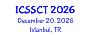 International Conference on Space Science and Communication Technology (ICSSCT) December 20, 2026 - Istanbul, Turkey International Conference on Space Science and Communication Technology (ICSSCT) December 20, 2026 - Istanbul, Turkey