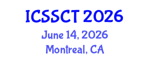 International Conference on Space Science and Communication Technology (ICSSCT) June 14, 2026 - Montreal, Canada