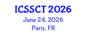 International Conference on Space Science and Communication Technology (ICSSCT) June 24, 2026 - Paris, France