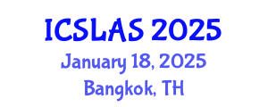 International Conference on Spanish and Latin American Studies (ICSLAS) January 18, 2025 - Bangkok, Thailand