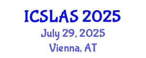 International Conference on Spanish and Latin American Studies (ICSLAS) July 29, 2025 - Vienna, Austria