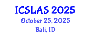 International Conference on Spanish and Latin American Studies (ICSLAS) October 25, 2025 - Bali, Indonesia