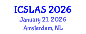 International Conference on Spanish and Latin American Studies (ICSLAS) January 21, 2026 - Amsterdam, Netherlands