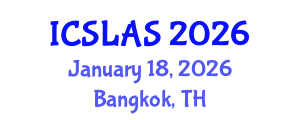 International Conference on Spanish and Latin American Studies (ICSLAS) January 18, 2026 - Bangkok, Thailand