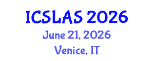 International Conference on Spanish and Latin American Studies (ICSLAS) June 21, 2026 - Venice, Italy