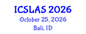 International Conference on Spanish and Latin American Studies (ICSLAS) October 25, 2026 - Bali, Indonesia