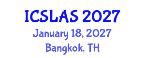 International Conference on Spanish and Latin American Studies (ICSLAS) January 18, 2027 - Bangkok, Thailand International Conference on Spanish and Latin American Studies (ICSLAS) January 18, 2027 - Bangkok, Thailand