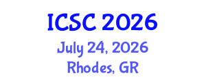 International Conference on Spatial Cognition (ICSC) July 24, 2026 - Rhodes, Greece International Conference on Spatial Cognition (ICSC) July 24, 2026 - Rhodes, Greece
