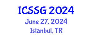 International Conference on Spatial Statistics and Geostatistics (ICSSG) June 27, 2024 - Istanbul, Turkey