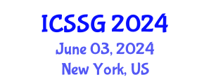 International Conference on Spatial Statistics and Geostatistics (ICSSG) June 03, 2024 - New York, United States