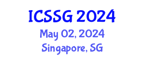 International Conference on Spatial Statistics and Geostatistics (ICSSG) May 02, 2024 - Singapore, Singapore