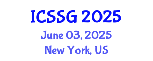 International Conference on Spatial Statistics and Geostatistics (ICSSG) June 03, 2025 - New York, United States