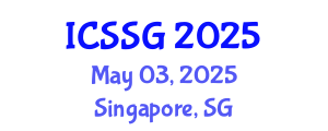 International Conference on Spatial Statistics and Geostatistics (ICSSG) May 03, 2025 - Singapore, Singapore