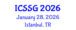International Conference on Spatial Statistics and Geostatistics (ICSSG) January 28, 2026 - Istanbul, Turkey