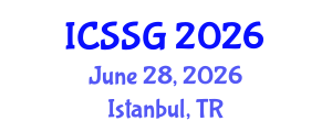 International Conference on Spatial Statistics and Geostatistics (ICSSG) June 28, 2026 - Istanbul, Turkey