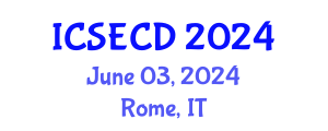 International Conference on Special Education and Child Development (ICSECD) June 03, 2024 - Rome, Italy
