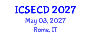 International Conference on Special Education and Child Development (ICSECD) May 03, 2027 - Rome, Italy International Conference on Special Education and Child Development (ICSECD) May 03, 2027 - Rome, Italy