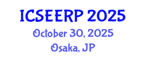 International Conference on Special Education, Educational Reforms and Practices (ICSEERP) October 30, 2025 - Osaka, Japan International Conference on Special Education, Educational Reforms and Practices (ICSEERP) October 30, 2025 - Osaka, Japan