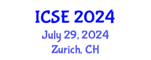 International Conference on Special Education (ICSE) July 29, 2024 - Zurich, Switzerland