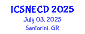 International Conference on Special Needs Education and Child Development (ICSNECD) July 03, 2025 - Santorini, Greece International Conference on Special Needs Education and Child Development (ICSNECD) July 03, 2025 - Santorini, Greece