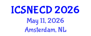 International Conference on Special Needs Education and Child Development (ICSNECD) May 11, 2026 - Amsterdam, Netherlands International Conference on Special Needs Education and Child Development (ICSNECD) May 11, 2026 - Amsterdam, Netherlands