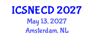 International Conference on Special Needs Education and Child Development (ICSNECD) May 13, 2027 - Amsterdam, Netherlands International Conference on Special Needs Education and Child Development (ICSNECD) May 13, 2027 - Amsterdam, Netherlands