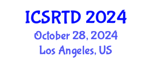 International Conference on Special Relativity and Time Dilation (ICSRTD) October 28, 2024 - Los Angeles, United States