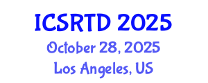 International Conference on Special Relativity and Time Dilation (ICSRTD) October 28, 2025 - Los Angeles, United States