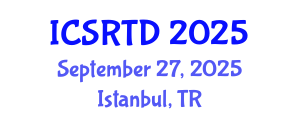 International Conference on Special Relativity and Time Dilation (ICSRTD) September 27, 2025 - Istanbul, Turkey