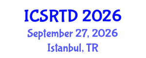 International Conference on Special Relativity and Time Dilation (ICSRTD) September 27, 2026 - Istanbul, Turkey