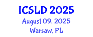 International Conference on Speech and Language Development (ICSLD) August 09, 2025 - Warsaw, Poland