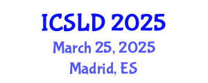 International Conference on Speech and Language Development (ICSLD) March 25, 2025 - Madrid, Spain