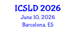 International Conference on Speech and Language Development (ICSLD) June 10, 2026 - Barcelona, Spain