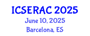 International Conference on Speech Emotion Recognition in Affective Computing (ICSERAC) June 10, 2025 - Barcelona, Spain