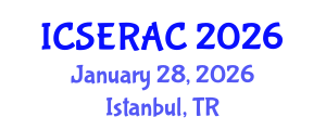 International Conference on Speech Emotion Recognition in Affective Computing (ICSERAC) January 28, 2026 - Istanbul, Turkey
