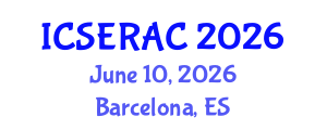 International Conference on Speech Emotion Recognition in Affective Computing (ICSERAC) June 10, 2026 - Barcelona, Spain