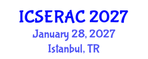 International Conference on Speech Emotion Recognition in Affective Computing (ICSERAC) January 28, 2027 - Istanbul, Turkey International Conference on Speech Emotion Recognition in Affective Computing (ICSERAC) January 28, 2027 - Istanbul, Turkey